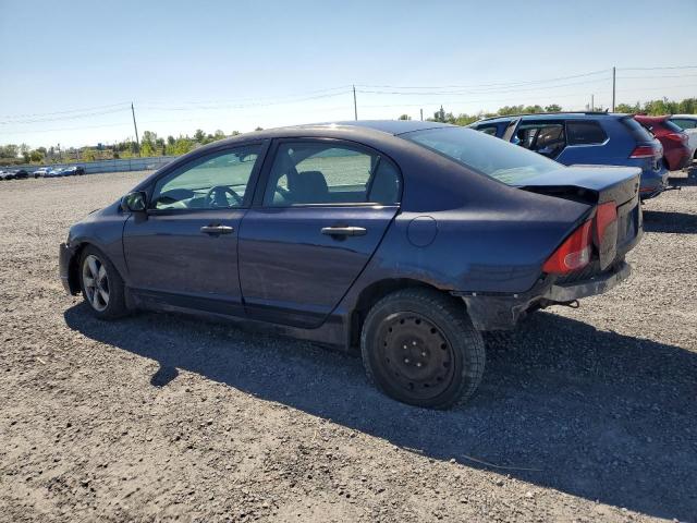 1HGFA16336L802808 - 2006 HONDA CIVIC DX VP Կապույտ լուսանկար 2