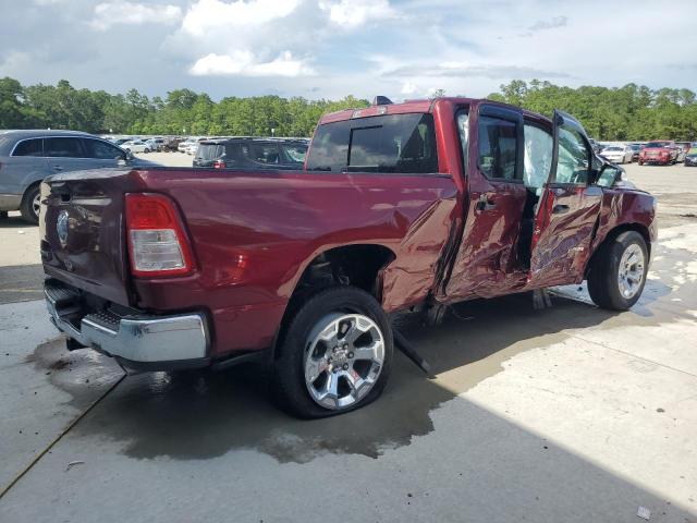 1C6RREBTXPN553194 - 2023 RAM 1500 BIG HORN/LONE STAR BURGUNDY photo 3