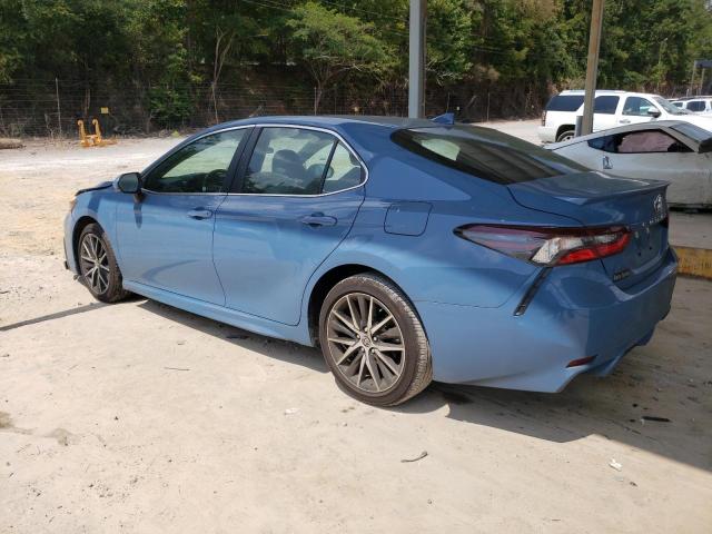 4T1G11AK1PU099623 - 2023 TOYOTA CAMRY SE NIGHT SHADE BLUE photo 2