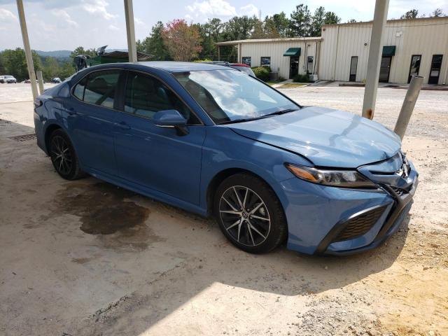 4T1G11AK1PU099623 - 2023 TOYOTA CAMRY SE NIGHT SHADE BLUE photo 4