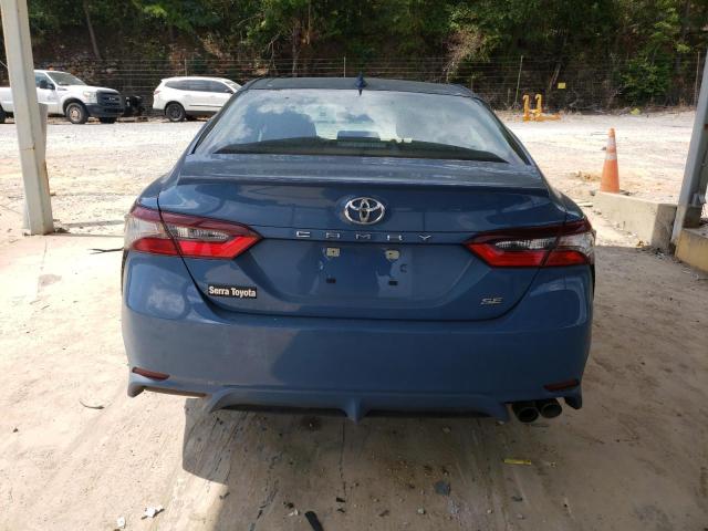 4T1G11AK1PU099623 - 2023 TOYOTA CAMRY SE NIGHT SHADE BLUE photo 6