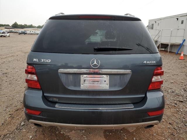 4JGBB8GB4AA541584 - 2010 MERCEDES-BENZ ML 350 4MATIC CHARCOAL photo 6