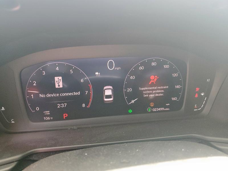 1HGCY1F36PA054888 - 2023 HONDA ACCORD EX SILVER photo 9