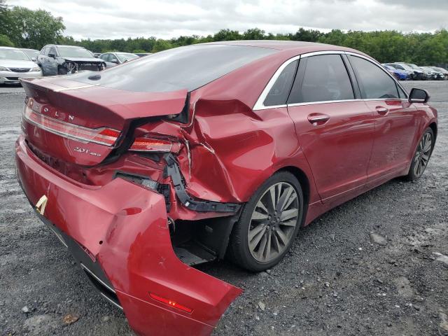 3LN6L5F91HR607519 - 2017 LINCOLN MKZ RESERVE RED photo 3