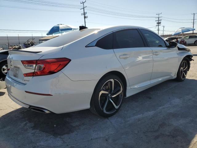1HGCV1F32NA090843 - 2022 HONDA ACCORD SPORT WHITE photo 3