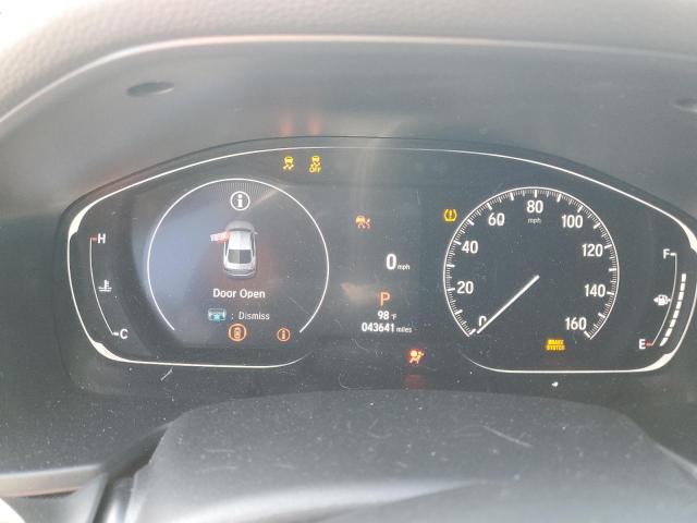 1HGCV1F32NA090843 - 2022 HONDA ACCORD SPORT WHITE photo 9