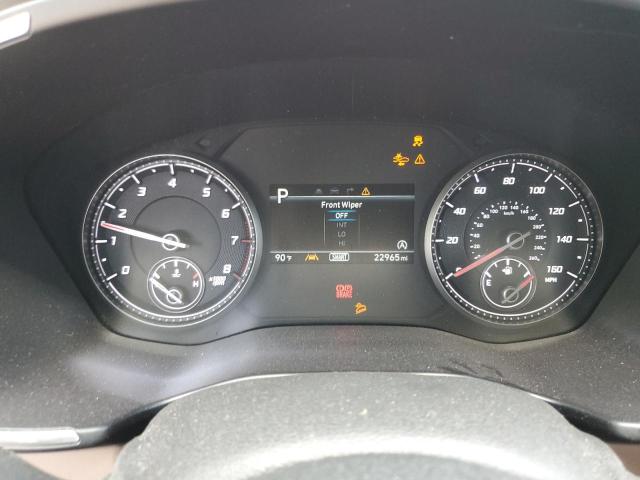 5NMS2DAJ7PH577488 - 2023 HYUNDAI SANTA FE SEL Көк фото 9