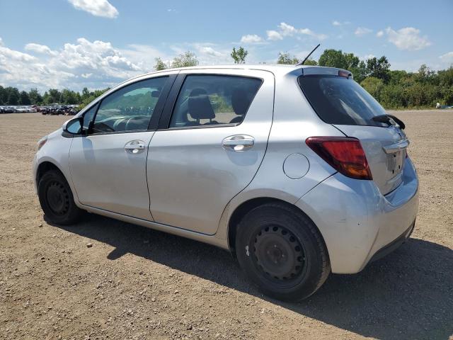 VNKKTUD32FA037606 - 2015 TOYOTA YARIS SILVER photo 2