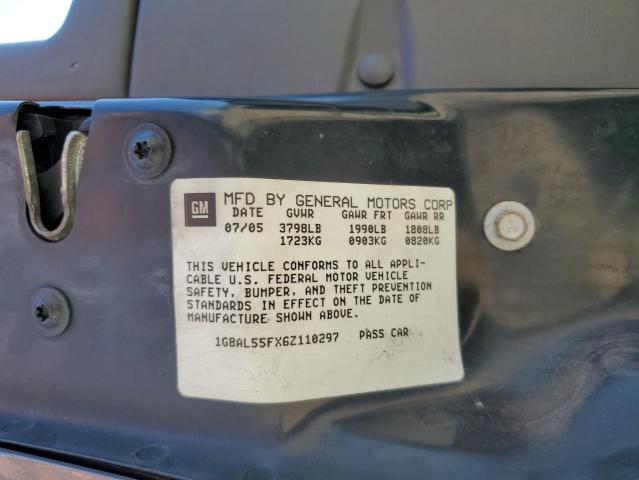 1G8AL55FX6Z110297 - 2006 SATURN ION LEVEL 3 SILVER photo 13