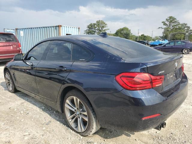 WBA4J3C53JBG91960 - 2018 BMW 430XI GRAN COUPE BLUE photo 2