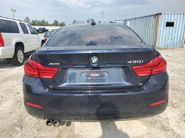 WBA4J3C53JBG91960 - 2018 BMW 430XI GRAN COUPE BLUE photo 6