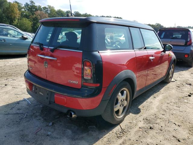 WMWML3C59ATX51628 - 2010 MINI COOPER CLUBMAN RED photo 3