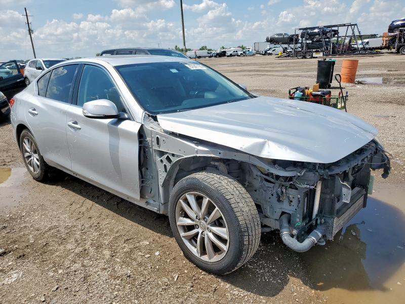 JN1CV7AP8HM642430 - 2017 INFINITI Q50 BASE Gümüş foto 4