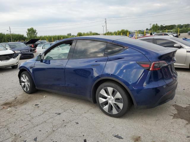 7SAYGAEE2NF362819 - 2022 TESLA MODEL Y 蓝色 照片 2