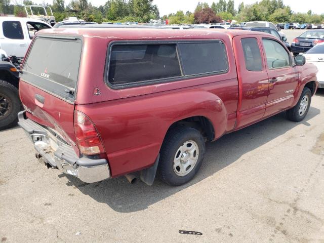 5TETX22N66Z151883 - 2006 TOYOTA TACOMA ACCESS CAB წითელი ფოტო 3