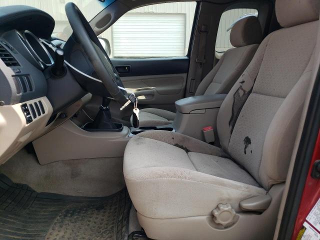 5TETX22N66Z151883 - 2006 TOYOTA TACOMA ACCESS CAB წითელი ფოტო 7