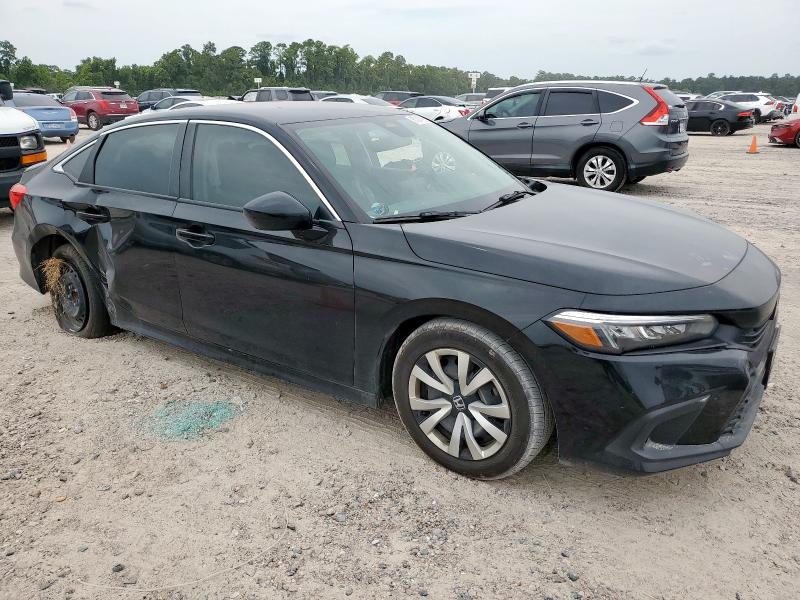 2HGFE2F21PH568622 - 2023 HONDA CIVIC LX BLACK photo 4