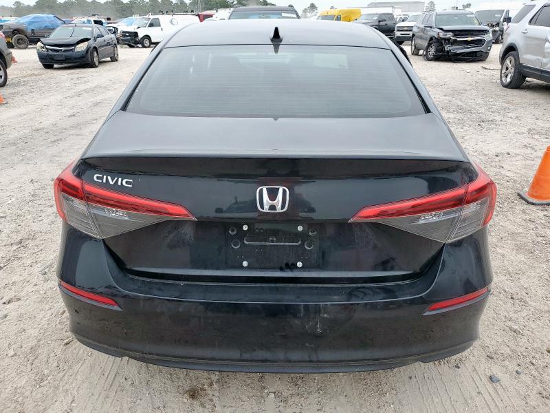 2HGFE2F21PH568622 - 2023 HONDA CIVIC LX BLACK photo 6