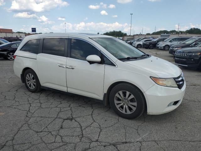 5FNRL5H64EB138265 - 2014 HONDA ODYSSEY EXL WHITE photo 4