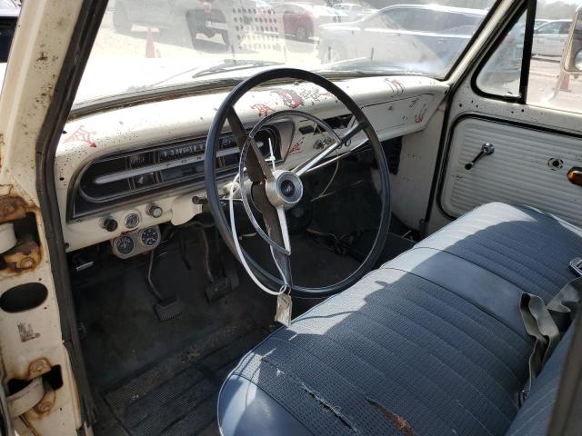 F10YCA84248 - 1967 FORD F100 CUSTM WHITE photo 8