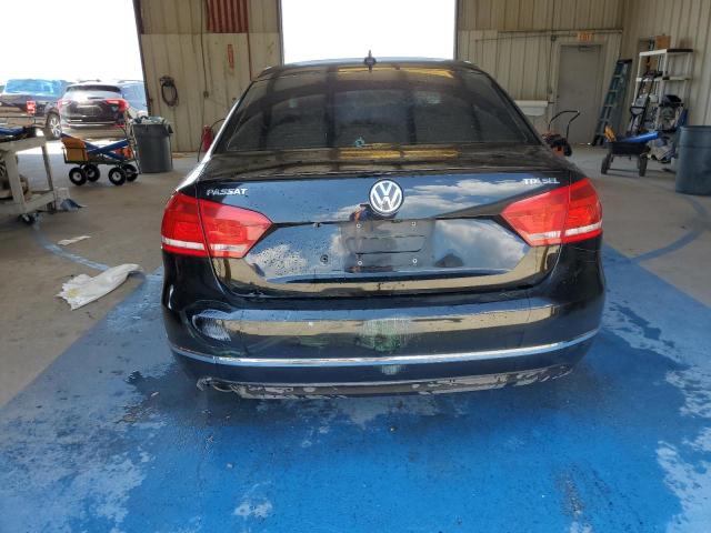 1VWCV7A30FC035903 - 2015 VOLKSWAGEN PASSAT SEL BLACK photo 6