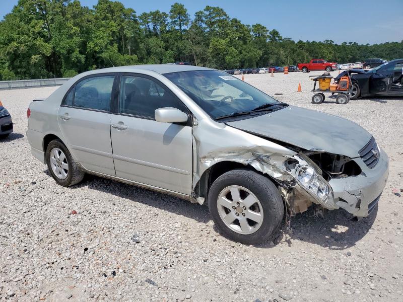 1NXBR32E73Z087123 - 2003 TOYOTA COROLLA CE Күміс фото 4
