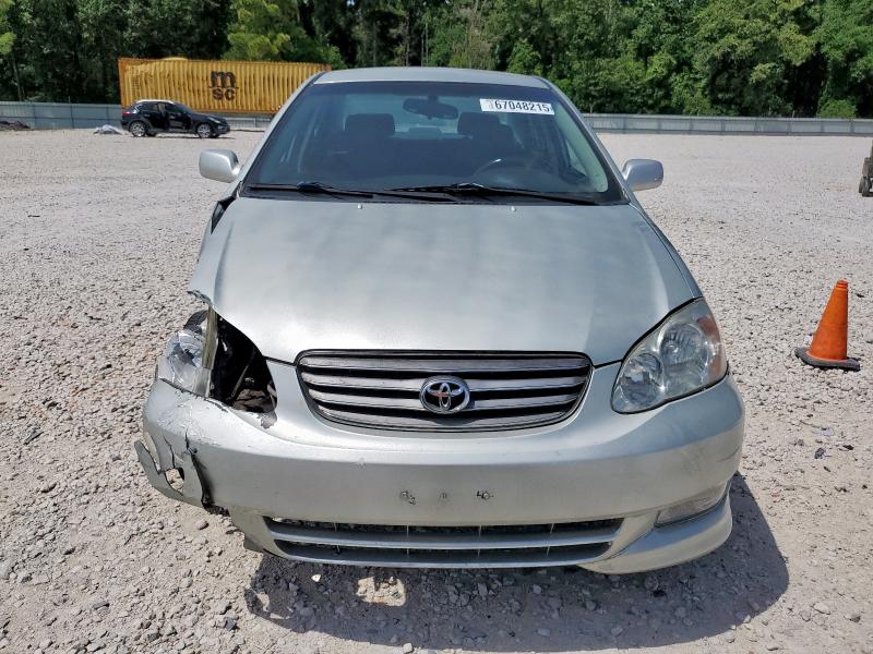 1NXBR32E73Z087123 - 2003 TOYOTA COROLLA CE Күміс фото 5