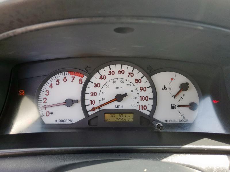 1NXBR32E73Z087123 - 2003 TOYOTA COROLLA CE Күміс фото 9