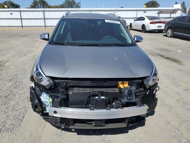 KNDCE3LG9N5125064 - 2022 KIA NIRO EX PREMIUM GRAY photo 5