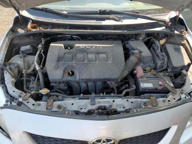 2T1BU40E49C122914 - 2009 TOYOTA COROLLA BASE SILVER photo 11