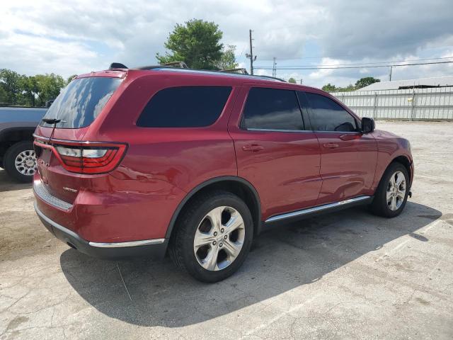 1C4RDJDG6FC702999 - 2015 DODGE DURANGO LIMITED RED photo 3