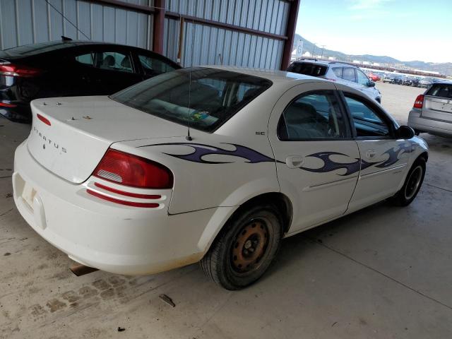 1B3EJ46X21N578735 - 2001 DODGE STRATUS SE WHITE photo 3