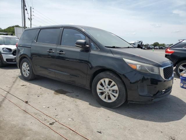 KNDMA5C15F6037969 - 2015 KIA SEDONA L BLACK photo 4