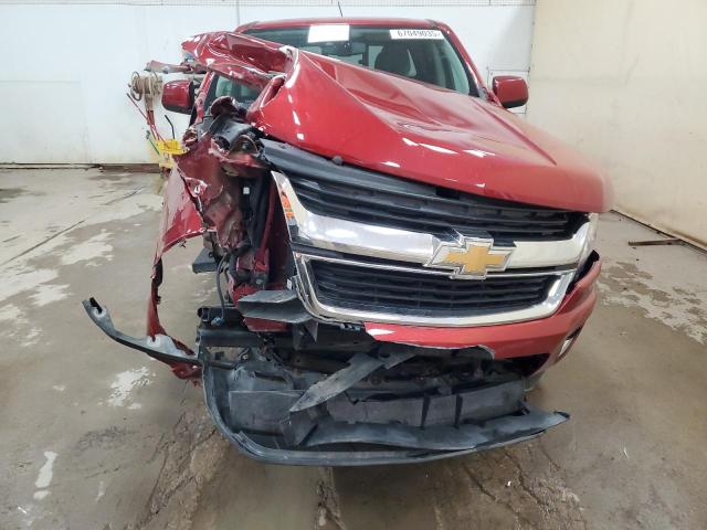 1GCGTCE30G1348752 - 2016 CHEVROLET COLORADO LT RED photo 5