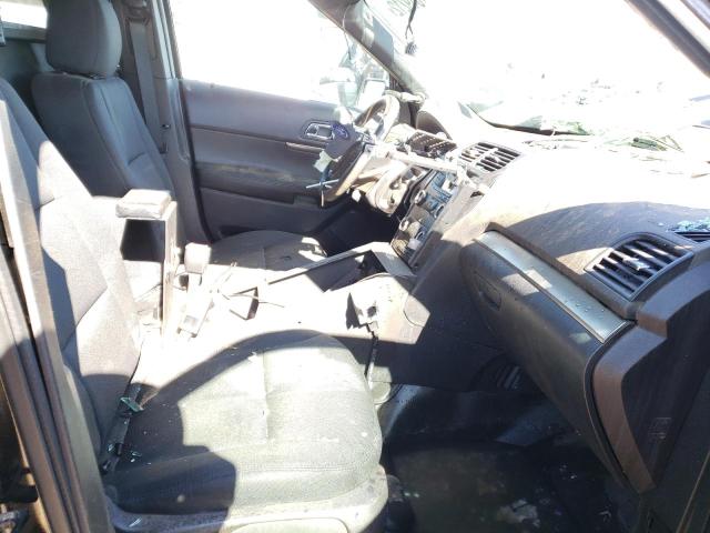 1FM5K8AR0KGA30133 - 2019 FORD EXPLORER POLICE INTERCEPTOR TWO TONE photo 5