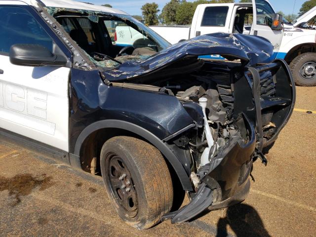 1FM5K8AR0KGA30133 - 2019 FORD EXPLORER POLICE INTERCEPTOR TWO TONE photo 9