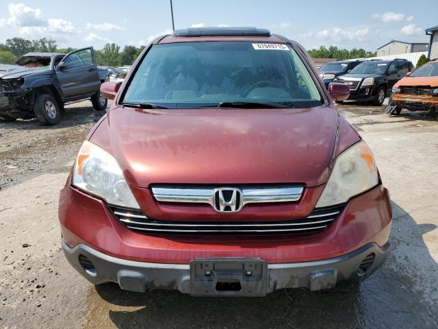 JHLRE48708C034342 - 2008 HONDA CR-V EXL Rojo foto 5
