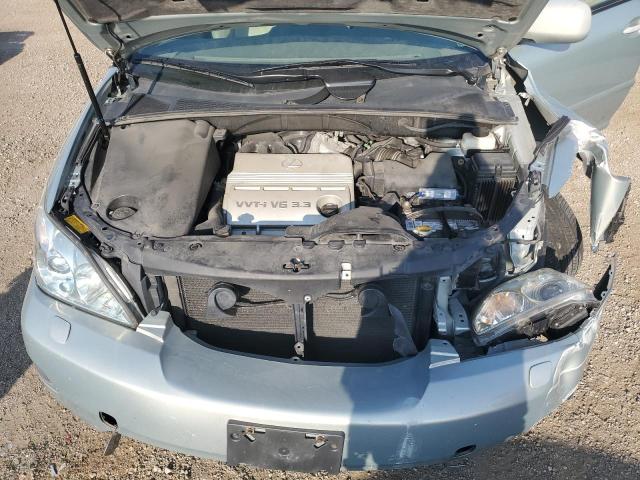 2T2HA31U24C008613 - 2004 LEXUS RX 330 SILVER photo 12