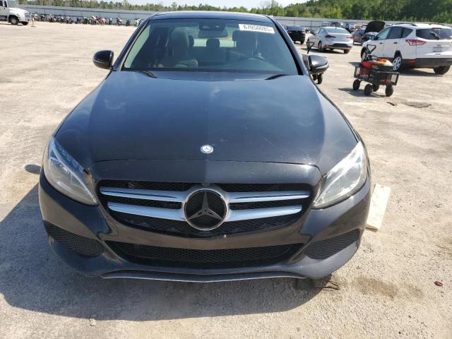 55SWF4JB9HU208115 - 2017 MERCEDES-BENZ C 300 BLACK photo 5