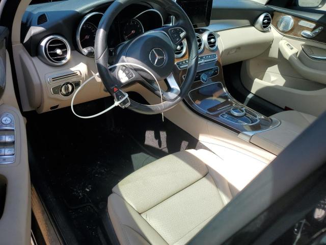 55SWF4JB9HU208115 - 2017 MERCEDES-BENZ C 300 BLACK photo 8