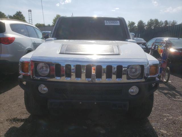 5GTDN13E778146822 - 2007 HUMMER H3 WHITE photo 5