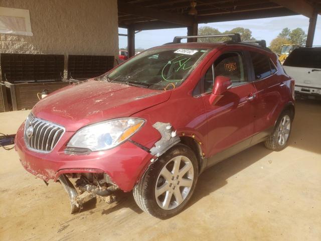 KL4CJBSB8FB176855 - 2015 BUICK ENCORE CONVENIENCE 红色 照片 2