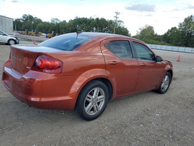 1C3CDZCB5CN213749 - 2012 DODGE AVENGER SXT ORANGE photo 3