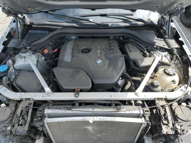 5UXTR9C53KLR07940 - 2019 BMW X3 XDRIVE30I SILVER photo 12