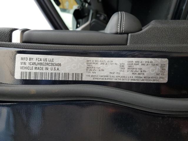 1C4RJHBG2RC263406 - 2024 JEEP GRAND CHEROKEE LIMITED ლურჯი ფოტო 13