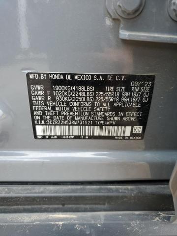 3CZRZ2H53RM731521 - 2024 HONDA HR-V SPORT Gri fotoğraf 13