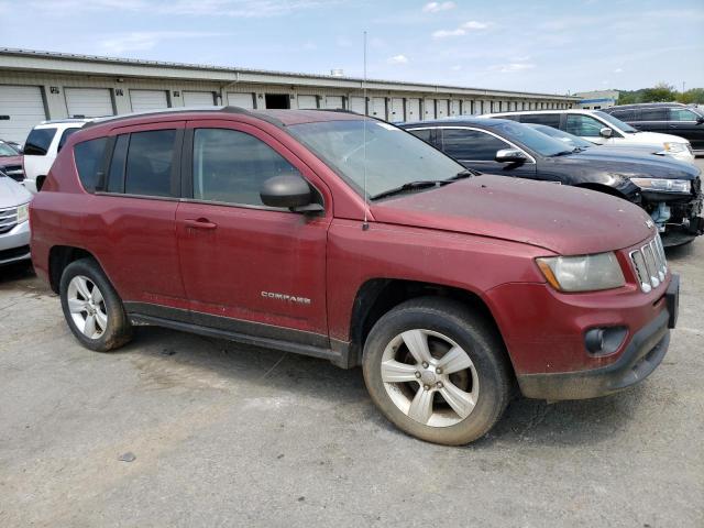 1C4NJDBB4ED572794 - 2014 JEEP COMPASS SPORT BURGUNDY photo 4