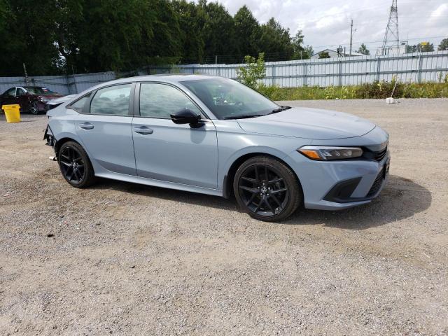 2HGFE2F52NH113527 - 2022 HONDA CIVIC SPORT 蓝色 照片 4