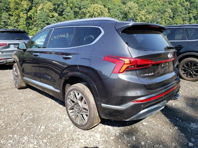 5NMS5DAL1NH467638 - 2022 HYUNDAI SANTA FE CALLIGRAPHY GRAY photo 2