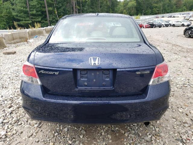 1HGCP26808A011413 - 2008 HONDA ACCORD EXL BLUE photo 6